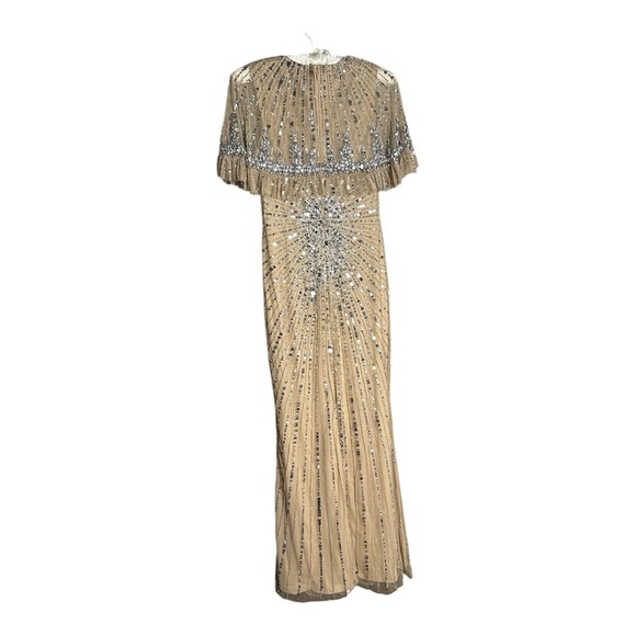 Mac Duggal Gold Long Sleeve Dress Mac Duggal Gold Long Sleeve Dress